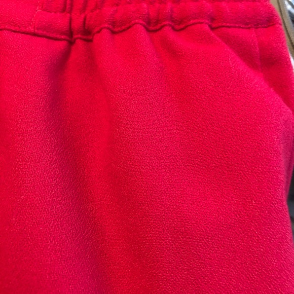 Executive Collection Red Bow Two Piece Dress Suit Jacket and Skirt - Picture 7 of 7